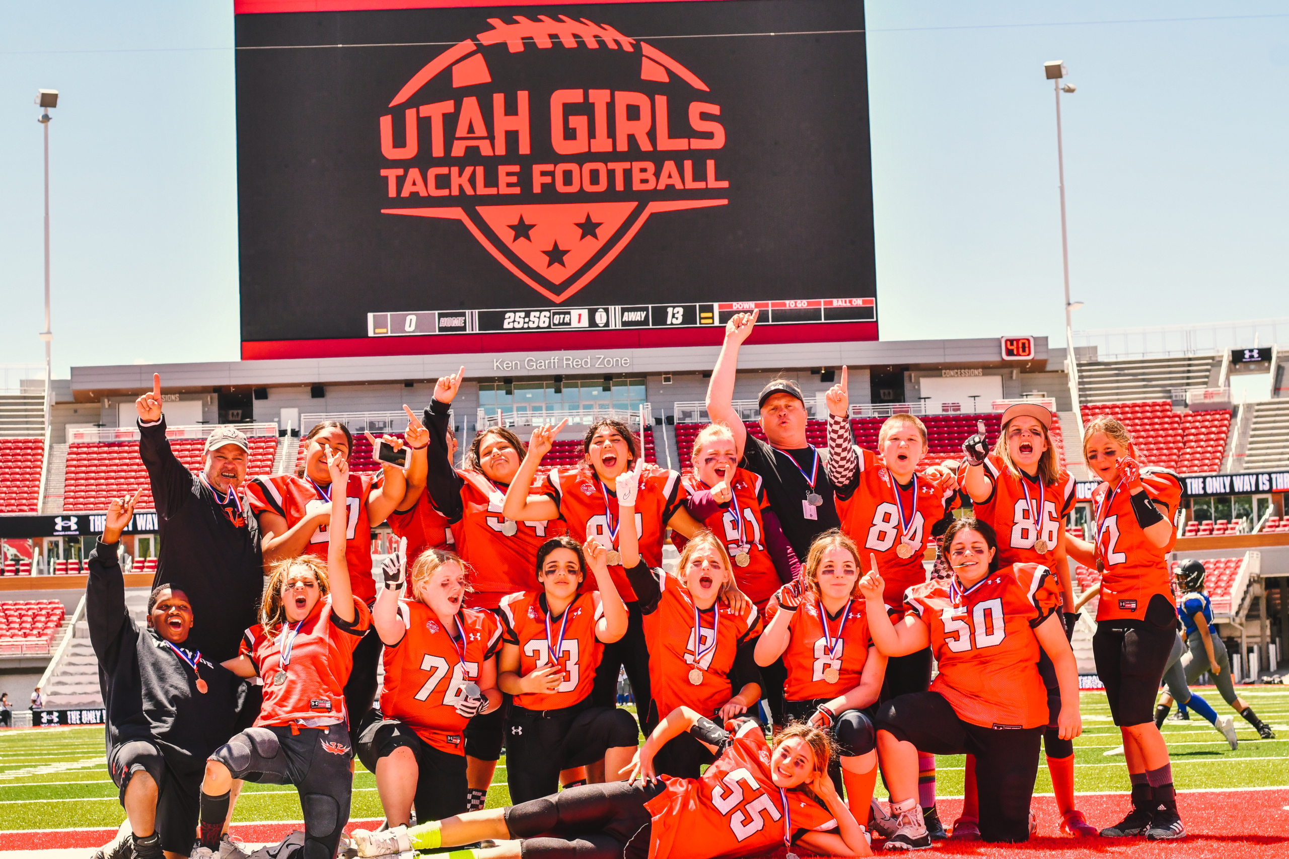 Utah's Girls Tackle Football League will play at the Pro Bowl